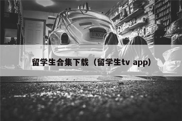 留学生合集下载（留学生tv app）