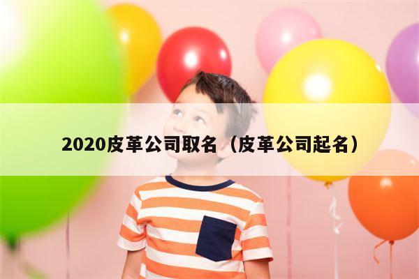 2020皮革公司取名（皮革公司起名）