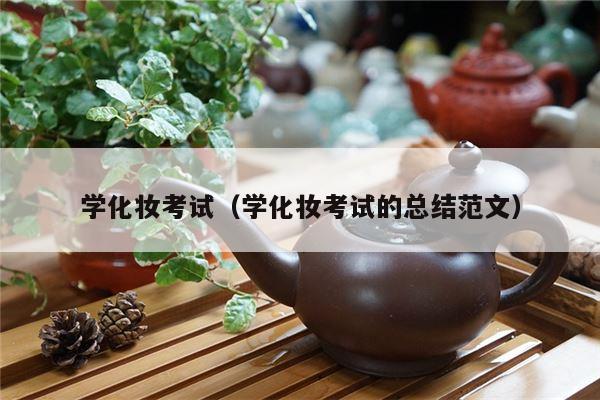 学化妆考试（学化妆考试的总结范文）