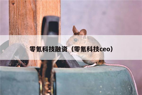 零氪科技融资（零氪科技ceo）