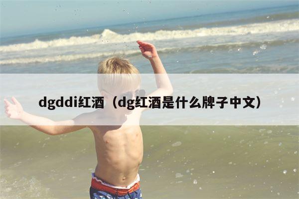 dgddi红酒（dg红酒是什么牌子中文）