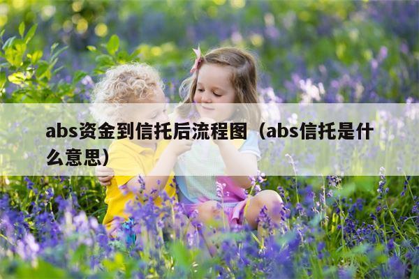 abs资金到信托后流程图（abs信托是什么意思）