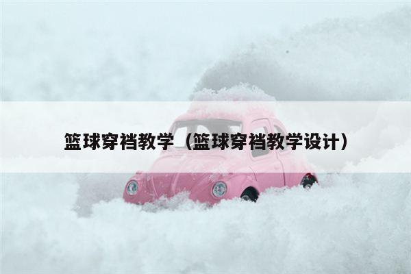 篮球穿裆教学（篮球穿裆教学设计）