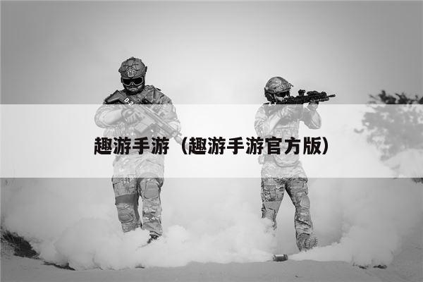 趣游手游（趣游手游官方版）