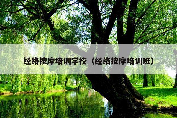 经络按摩培训学校（经络按摩培训班）