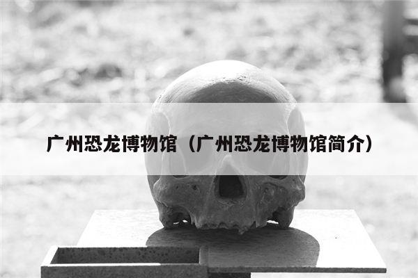 广州恐龙博物馆（广州恐龙博物馆简介）