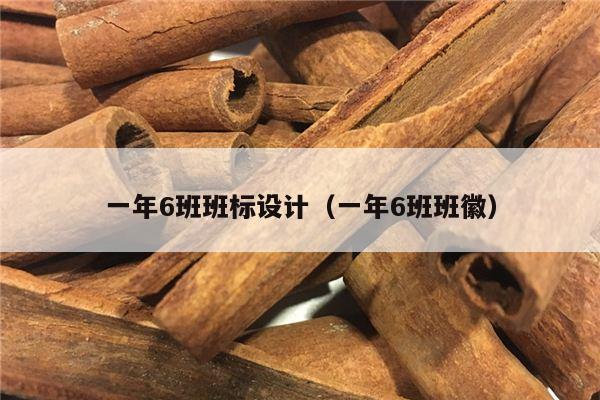 一年6班班标设计（一年6班班徽）