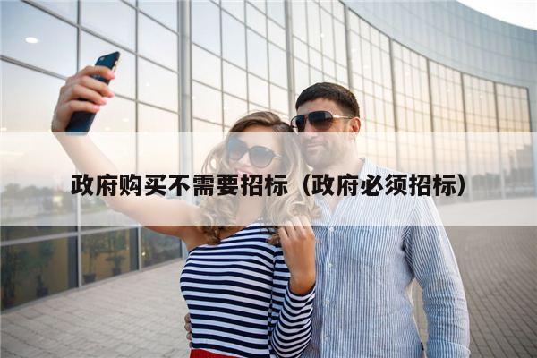 政府购买不需要招标（政府必须招标）