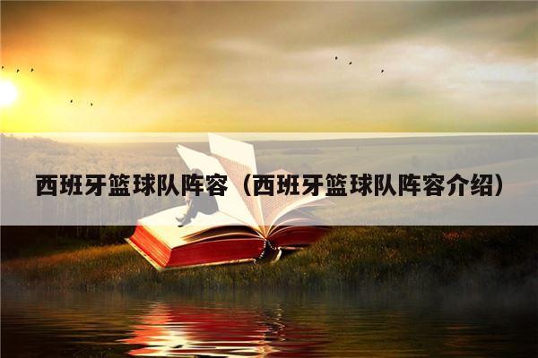 西班牙篮球队阵容（西班牙篮球队阵容介绍）